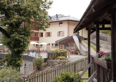 ingresso-bed-breakfast-coronata-haus-trentino