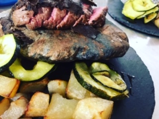 Tagliata ristorante Coronata Haus